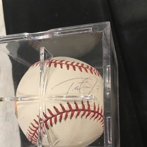 Trot Nixon Autographed Baseball